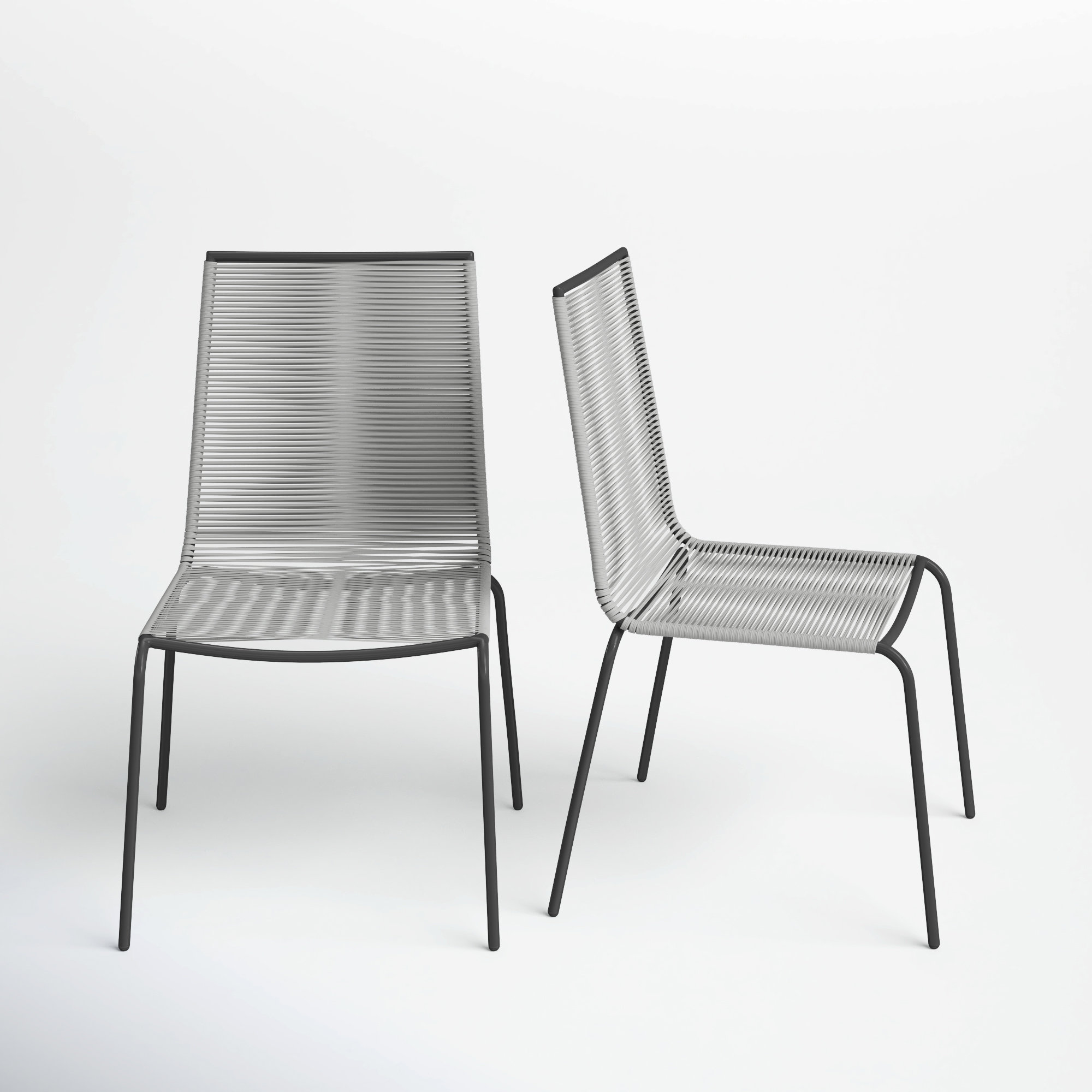 Joss & Main Talum Stacking Patio Dining Side Chair | Wayfair