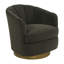 Fauteuil demi-tonneau pivotant de 28,75 po Conseilsy-60083751