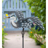 Bird Bouncie Stake - Heron