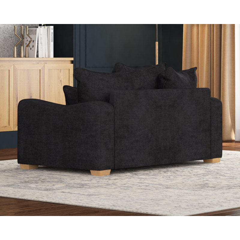 Theadford Two Seater, Scatter Back, Dark Mink