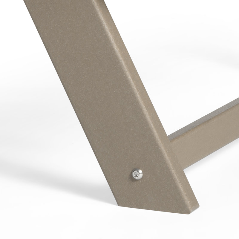 Kids Outdoor Poly Picnic Table, White Wash