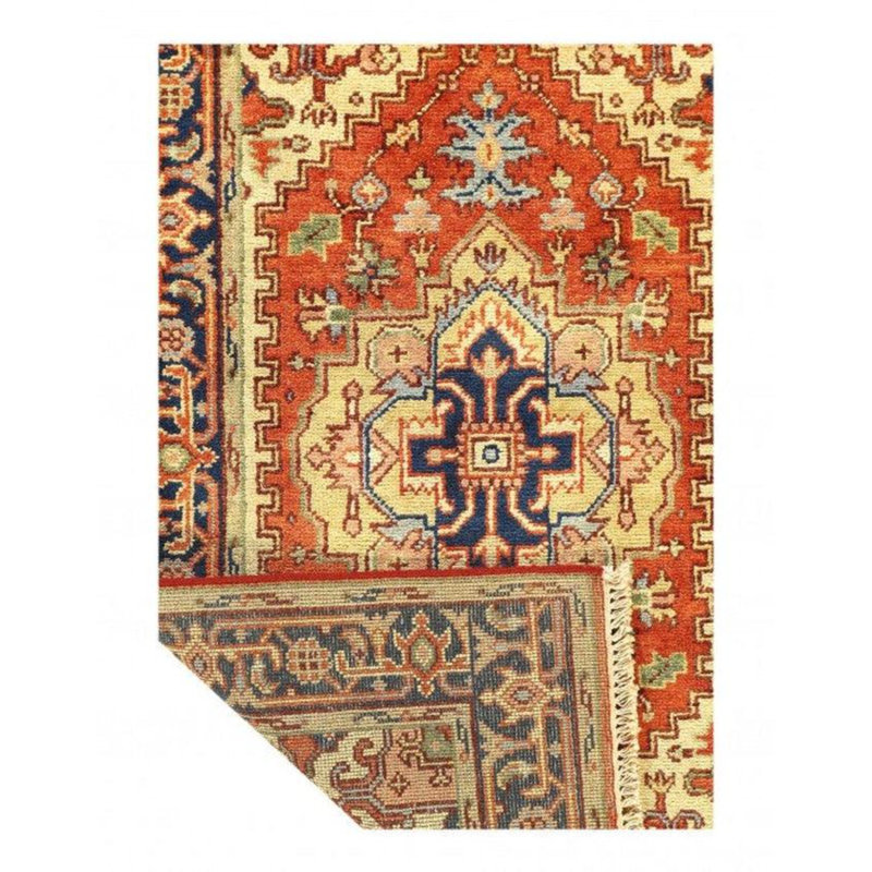 Pimenta Oriental Area Rug in Rust