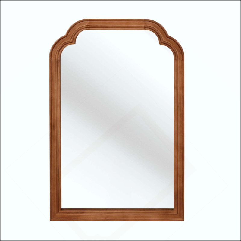 Miroir de salle de bain, Brun jaune, 36 po x 24 po
