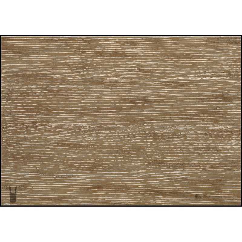 Ensemble de salle à manger traditionnel 7 pièces avec rallonge et 6 chaises d'appoint, finition gris brunâtre pour une salle à manger élégante et fonctionnelle