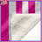 Pink Stripes Blankets-125166957