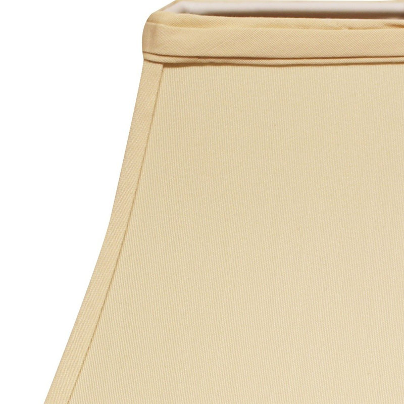 Abat-jour cloche carrée 14 po gris ardoise