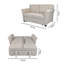 Tanijha 2 Seater Reclining Fabric Sofa Bed
