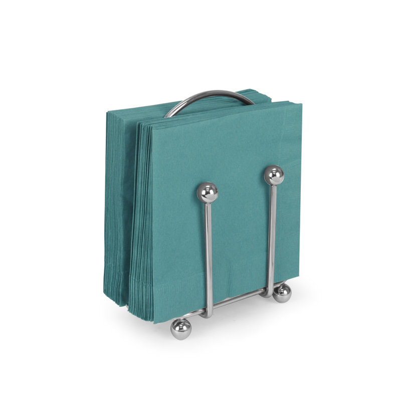 PantryWorks Stainless Steel Napkin Holder, Chrome
