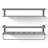 Reace 2 Piece Floating Shelf with Towel Bar-876049243
