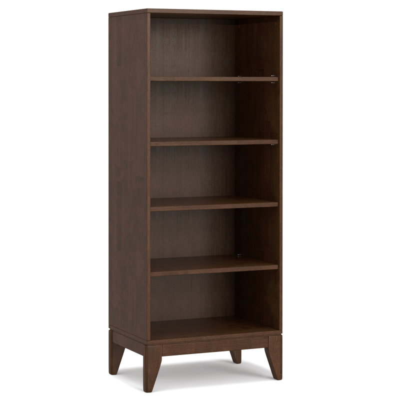 Bibliothèque ouverte à 5 tablettes pour le bureau