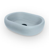 Newterra Handmade Oval Vessel Bathroom Sink