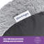 Silentnight Calming Plush Donut Pet Bed-93676162-108771586