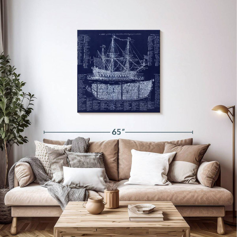 Laelle British War Ship Blueprint