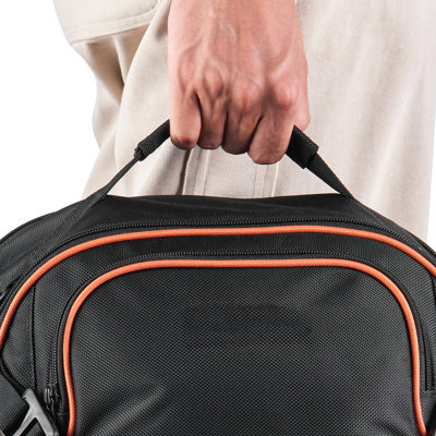 Tool Backpack With Tools 65 Pockets Tear-Resistant Jobsite Backpack