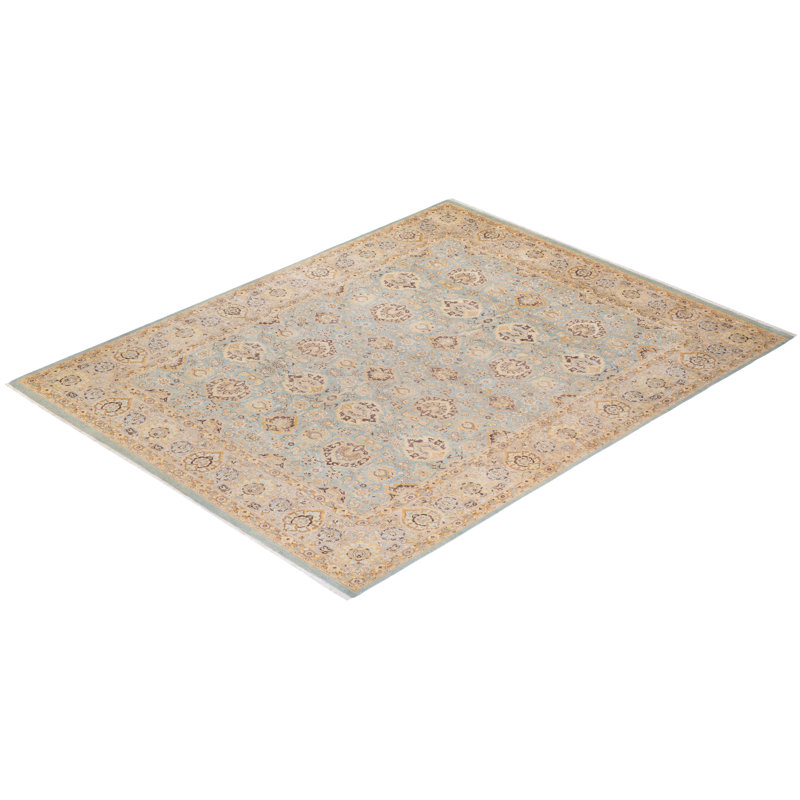 Classic One-of-a-Kind 8'2" x 10'5" Hand Knotted Area Rug