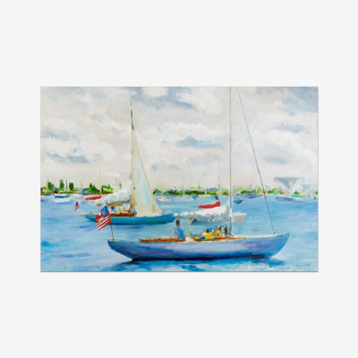 Fun & Lala by Curt Crain - Painting