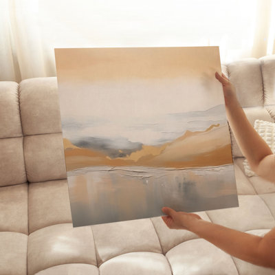 Reproduction d'art abstrait sans cadre