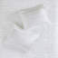 Housse de couette pour lit double / grand en microfibre avec volants et broderie