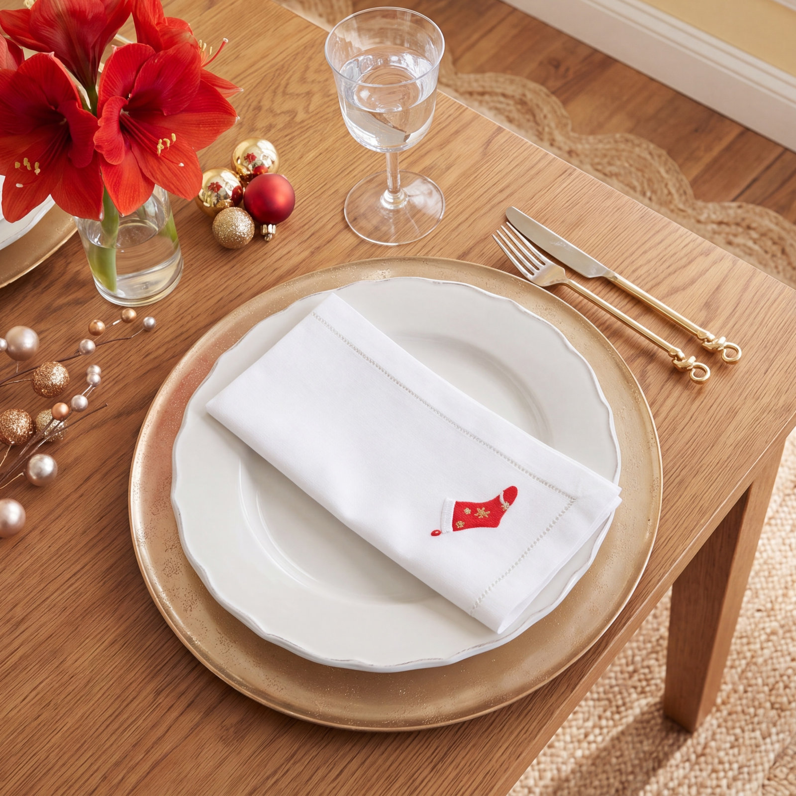 The Broderie Collection The Broderie Cotton Napkin