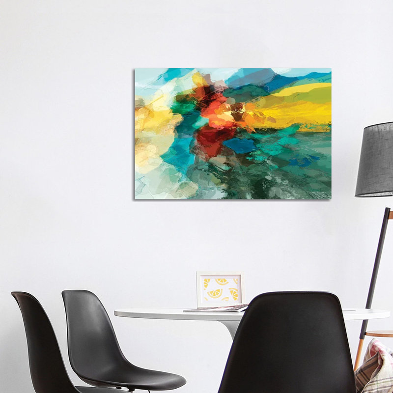 Shapes I 1 Piece Wrapped Canvas Painting, 101.6 cm H x 66.04 cm W x 1.91 cm D