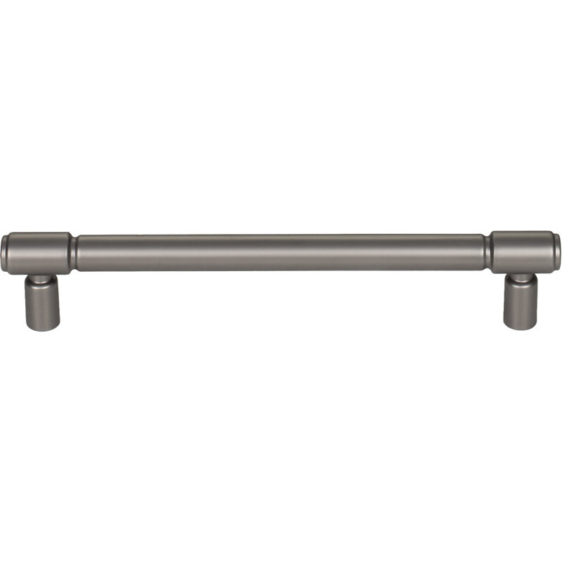 Clarence Bar pull, Ash Gray, 6 5/16" Center to Center