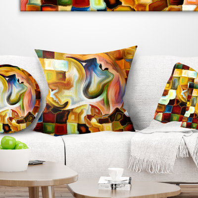 Coussin abstrait
