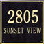 2-Line Wall Address Plaque-2082490768-2082490780