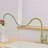 Nickel Gold Kitchen Sink Faucet With Deck Plate Kitchen Faucets With Pull Out Sprayer Single Handle Kitchen Faucet