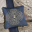 Couette bleu marine Queen - Garnissage 100 % tissu de literie