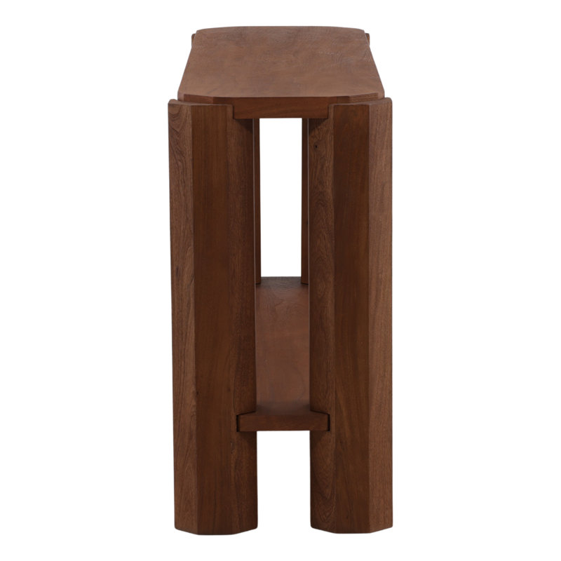 Attiken Console Table Brown