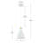 Harrsion 1 - Light Single Pendant