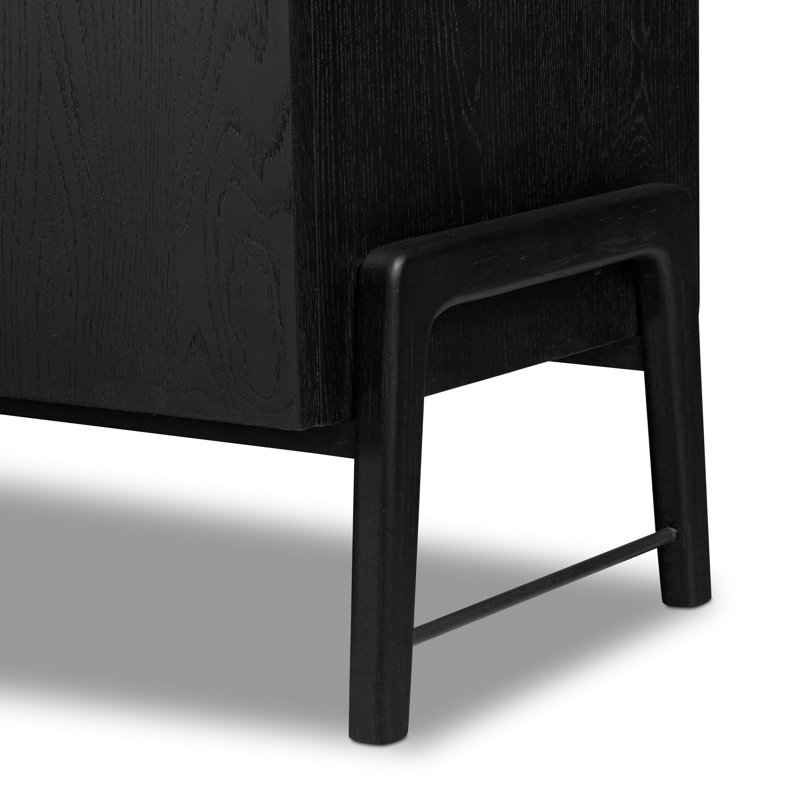 Rosedale Media Console, Black