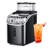 Simzlife 34 Lb. Daily Production Nugget Ice Maker Countertop with Handle