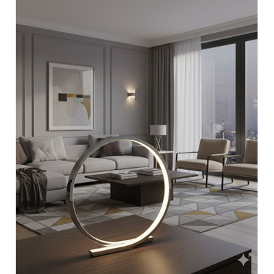 Jabouille Modern LED Loop Table Lamp