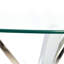 Denaro Round Dining Table with Iron Base