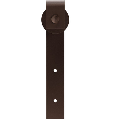 Premium J-Strap Roller Hanger Steel Single Door Barn Door Hardware Kit Standard Single