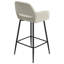 Tabouret de comptoir Erdmann 24 po avec structure en métal (ensemble de 2)
