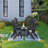 Black Adirondack Chair – Sturdy HDPE Poly Lumber For Poolside, Patio, And Garden Relaxation-265535303