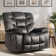 40.9" Wide Modern Skin-friendly Microfiber Super Soft Heated Massage Power Recliner Chair with USB Port