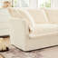 Fauteuil Sleep avec finition velours côtelé de luxe