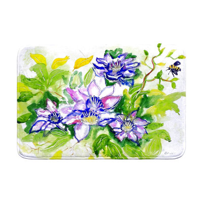 Tapis de bain Clematis