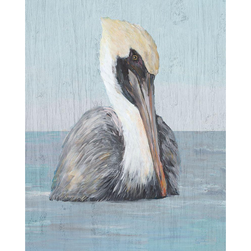 «Dovecove DeRice, Julie», reproduction d'art sur toile tendue: Pelican Wash II, H 34 po x l 28 po