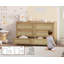 Commode 6 tiroirs en rotin avec rangement double pour chambre à coucher
