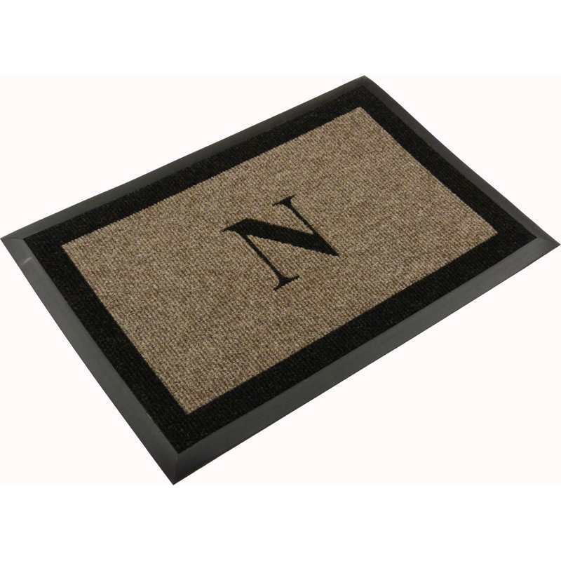 Tapis d'extérieur antidérapant Asai, Taupe, N, l 36 po x L 60 po