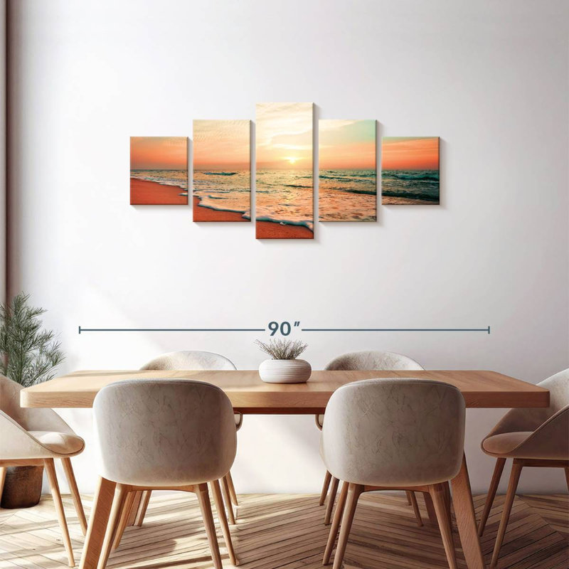 Thai Azaline Sunrise, 30" H x 68" W