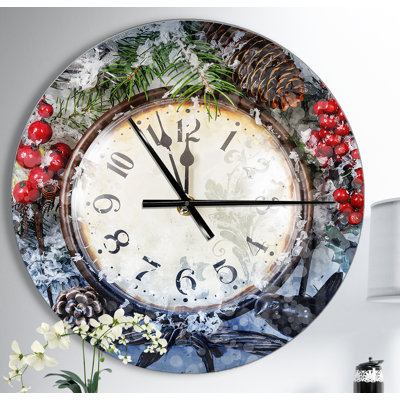 Très grande horloge murale Swigart
