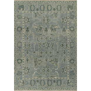 Tapis bleu Momeni Nomad