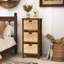 Blodwyn Metal Bedside Table-1875595395
