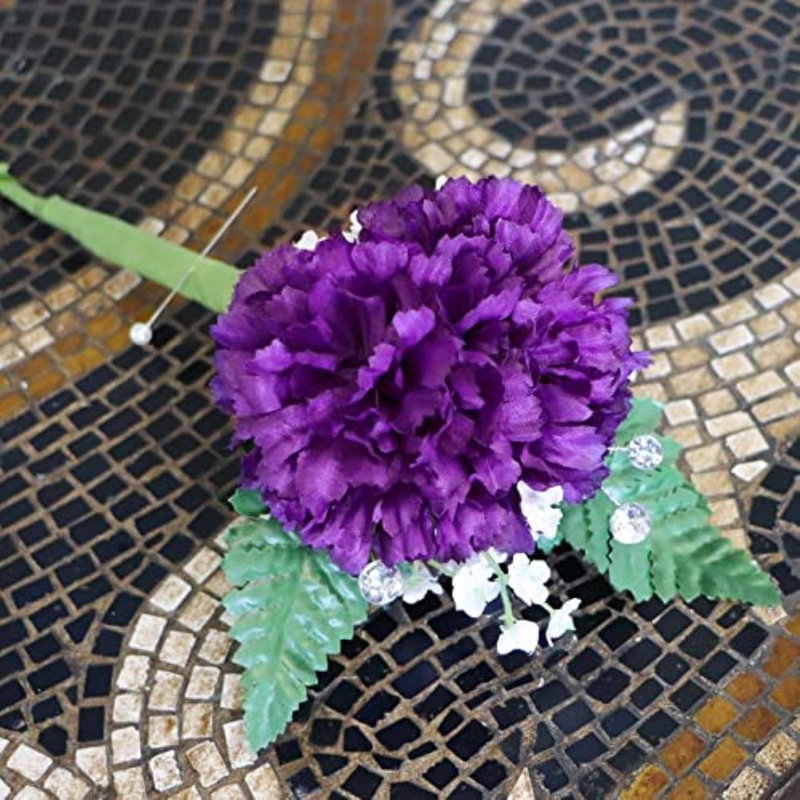 Tige d'œillet, Mauve