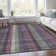 Premium Machine Washable Prisco Plum Rug